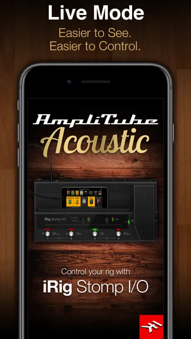 ภาพหน้าจอของ AmpliTube Acoustic