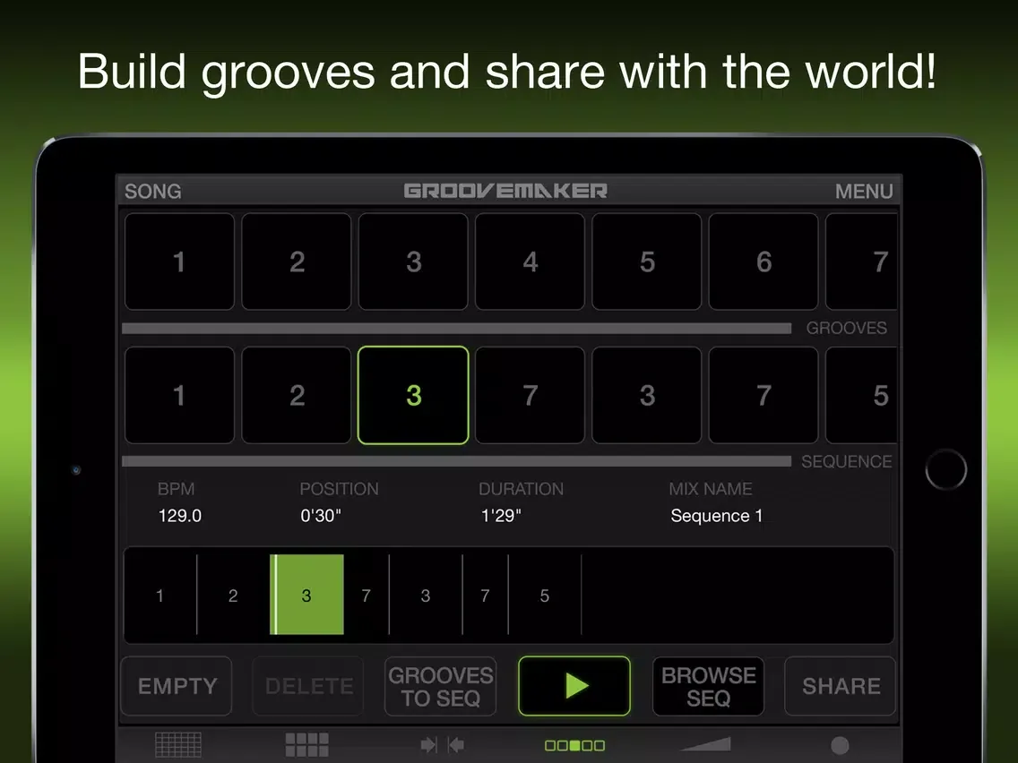 GrooveMaker 2 FREE iPad  스크린샷
