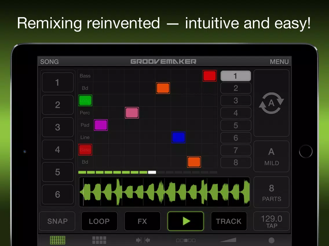 Capturas de pantalla de GrooveMaker 2 iPad 