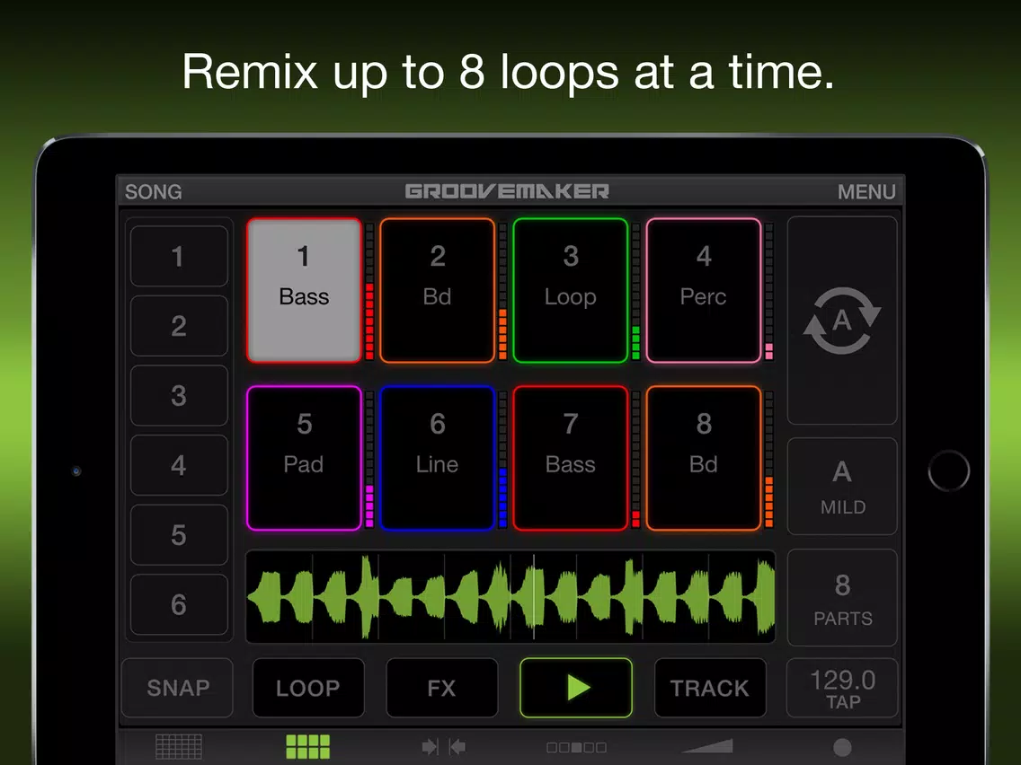 Capturas de pantalla de GrooveMaker 2 iPad 