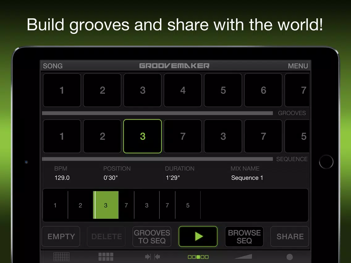 Capturas de pantalla de GrooveMaker 2 iPad 