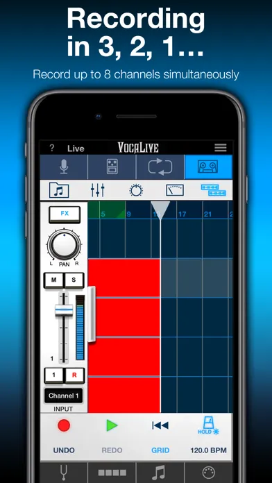 Zrzuty ekranu VocaLive