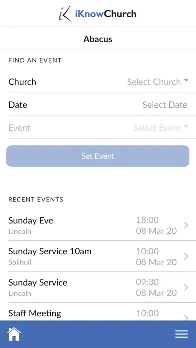 Capturas de pantalla de iKnow Church