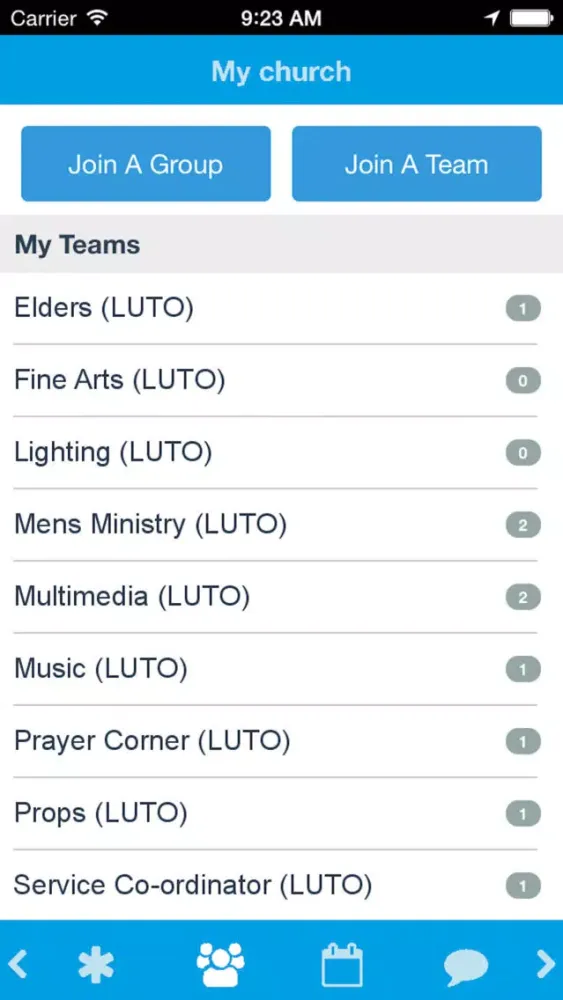 LCF Church سکرین شاٹس