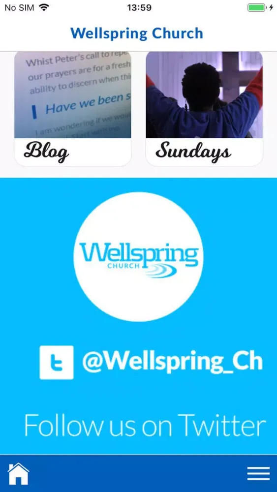 Screenshot di Wellspring Church