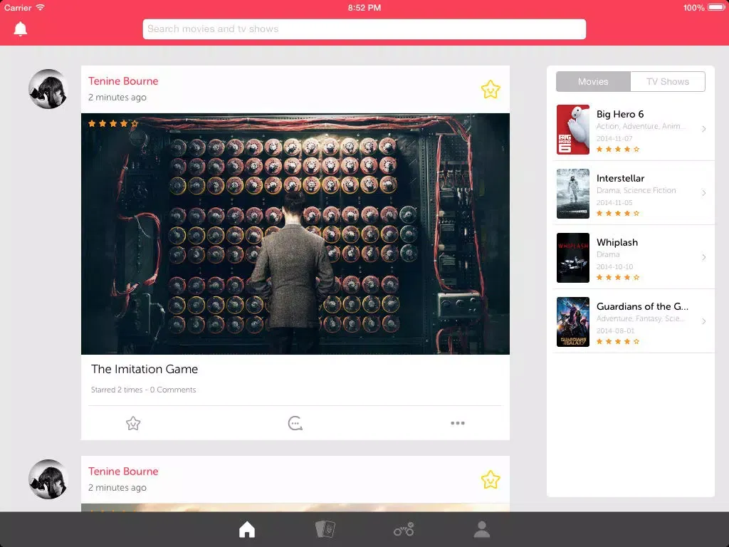 Screenshot di Wattmo - Discover movies to watch iPad 