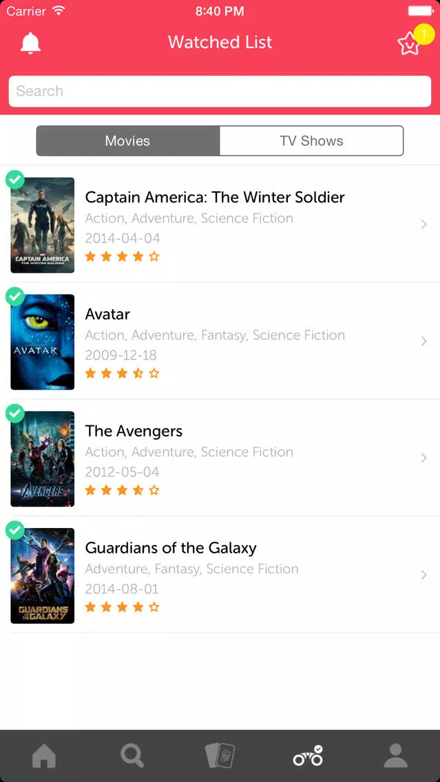 Wattmo - Discover movies to watch应用截图