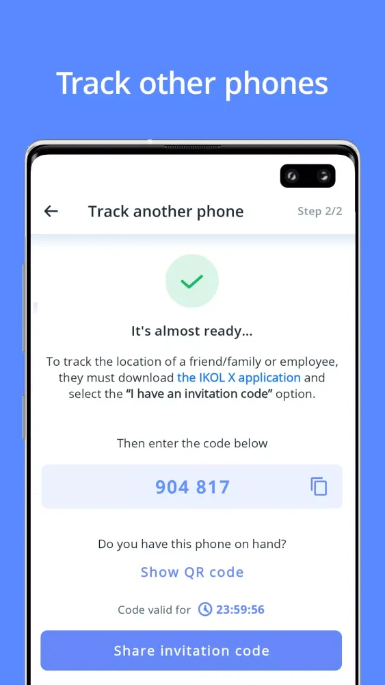 Captures d'écran de IKOL Tracker