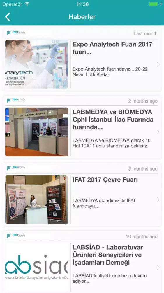 Prosigma Gazetelik应用截图
