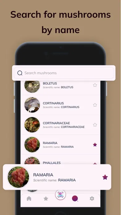 Tangkapan layar MushroomAI: Fungi ID & Guide