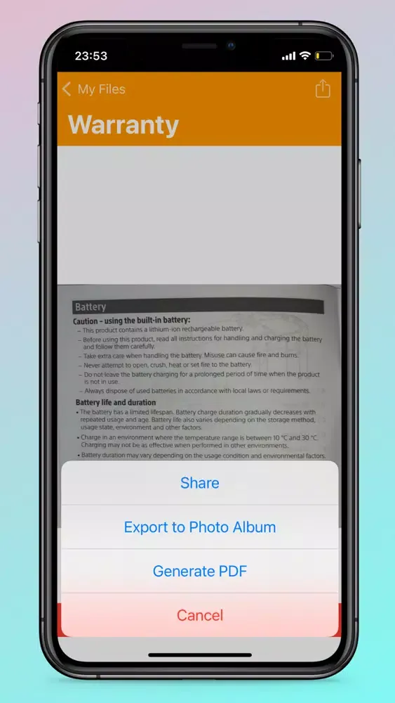 صور Scanner 22 - PDF Document Scan
