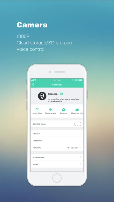 Tangkapan layar Smart iHome-A.I.