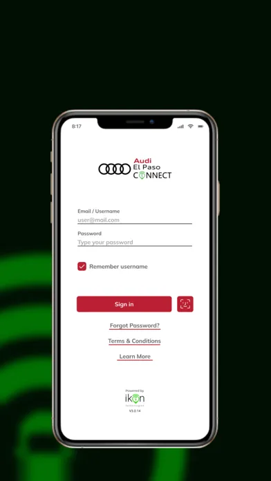 Zrzuty ekranu Audi El Paso Connect
