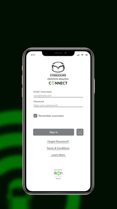 Tangkapan layar Denton Mazda Connect