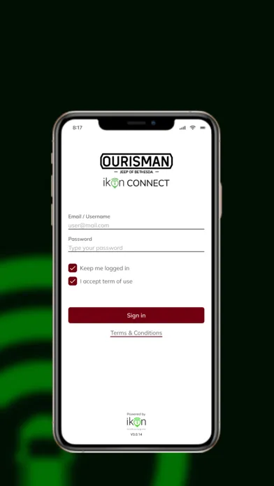Ourisman Jeep Bethesda Connect Screenshots