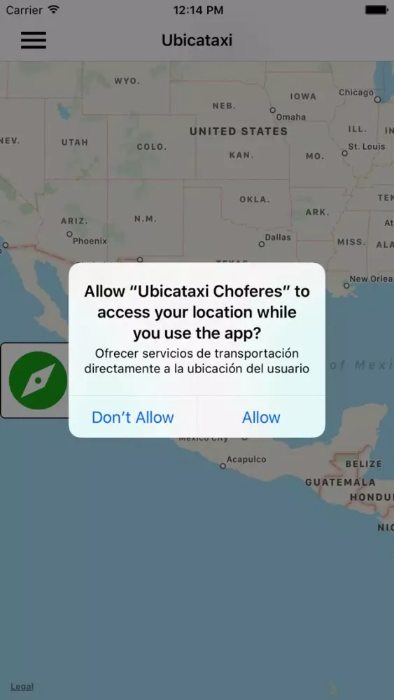 Ubicataxi Choferes應用截圖