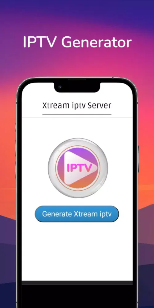 Tangkapan layar Xtream Generator IPTV Ikra