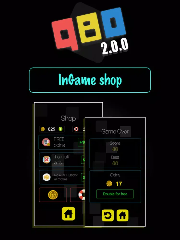 Q.BO - color swipe reaction puzzle game iPad 应用截图