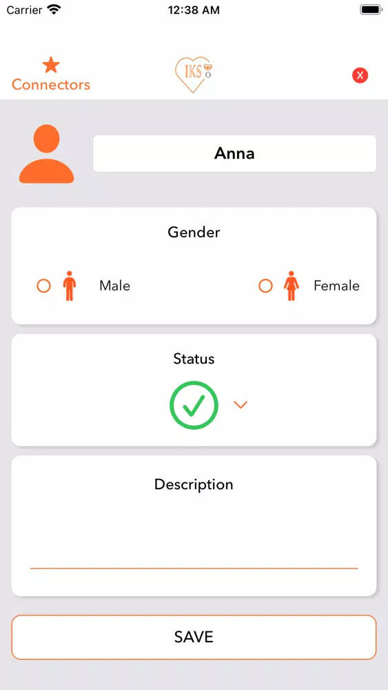 Tangkapan layar IKS Connect