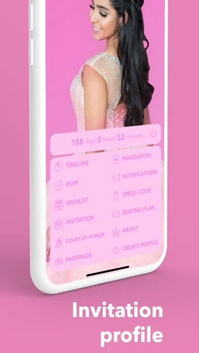 Скриншоты Quinceanera Invitation