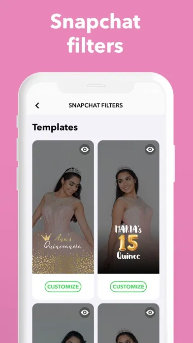 Скриншоты Quinceanera Invitation