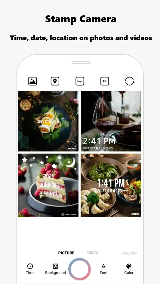 Stamp Camera Screenshots