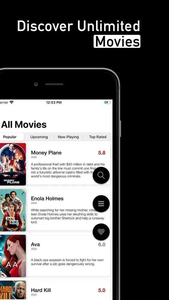 ภาพหน้าจอของ Ome TV - Movies & Shows Finder