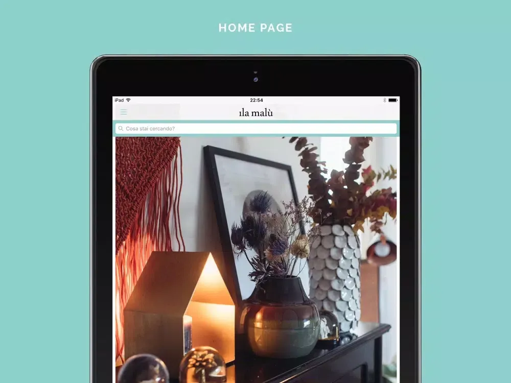 Tangkapan layar Ila Malù - Shop Online iPad 