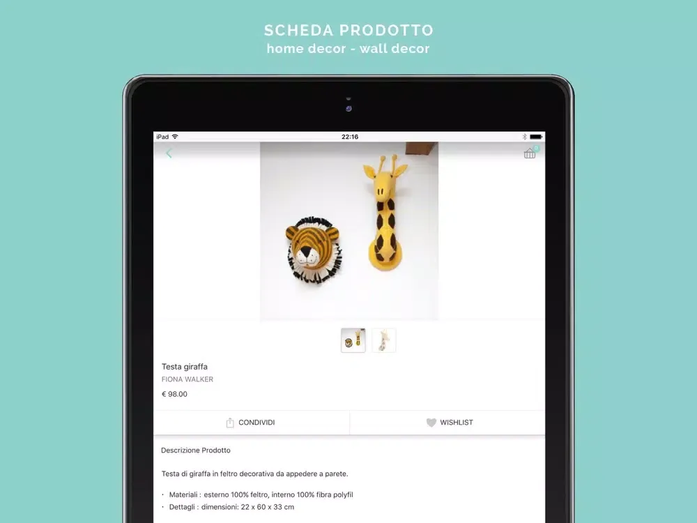 Tangkapan layar Ila Malù - Shop Online iPad 