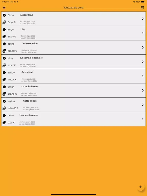 Captures d'écran de TiM - Time Is Money iPad 