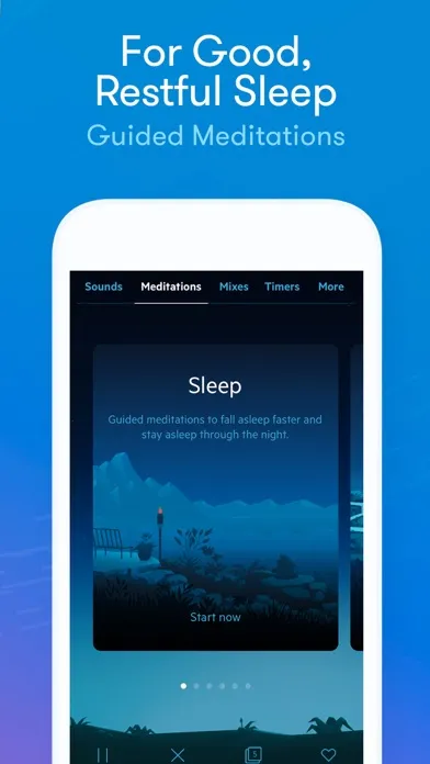 Captures d'écran de Relax Melodies P: Sleep Sounds