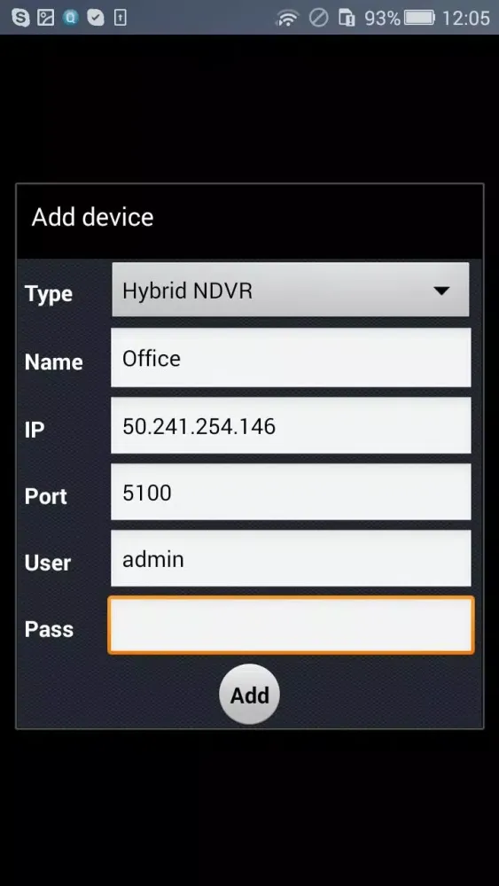 InVS Client应用截图