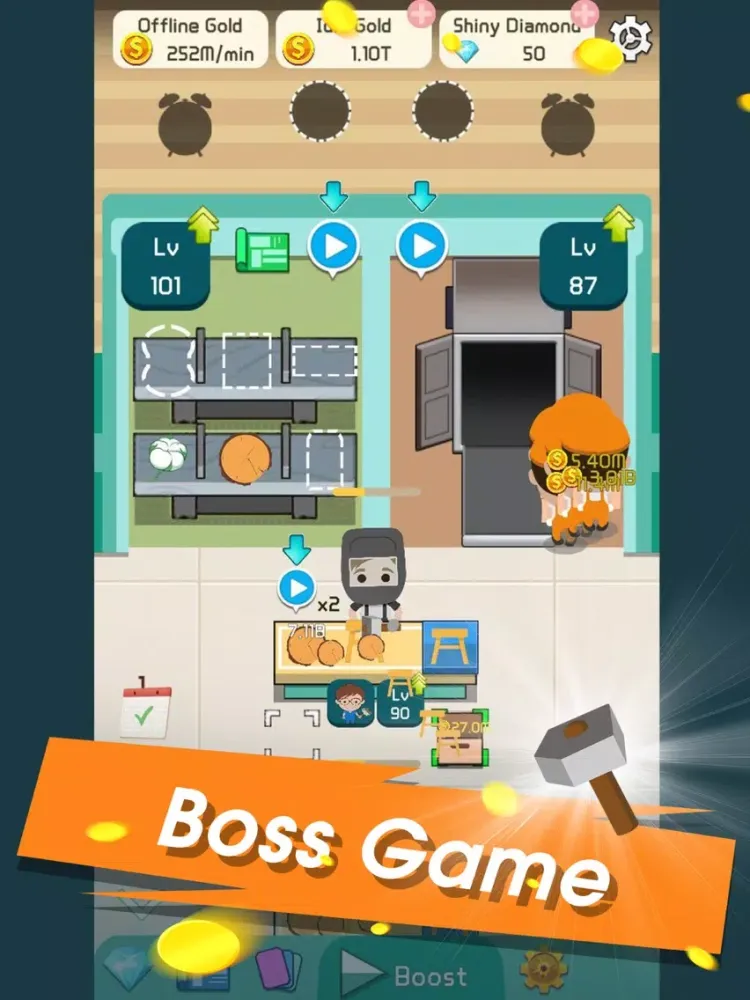 Boss Game iPad  Screenshots