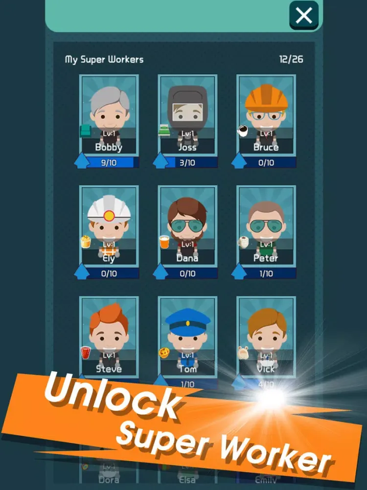Boss Game iPad  Screenshots