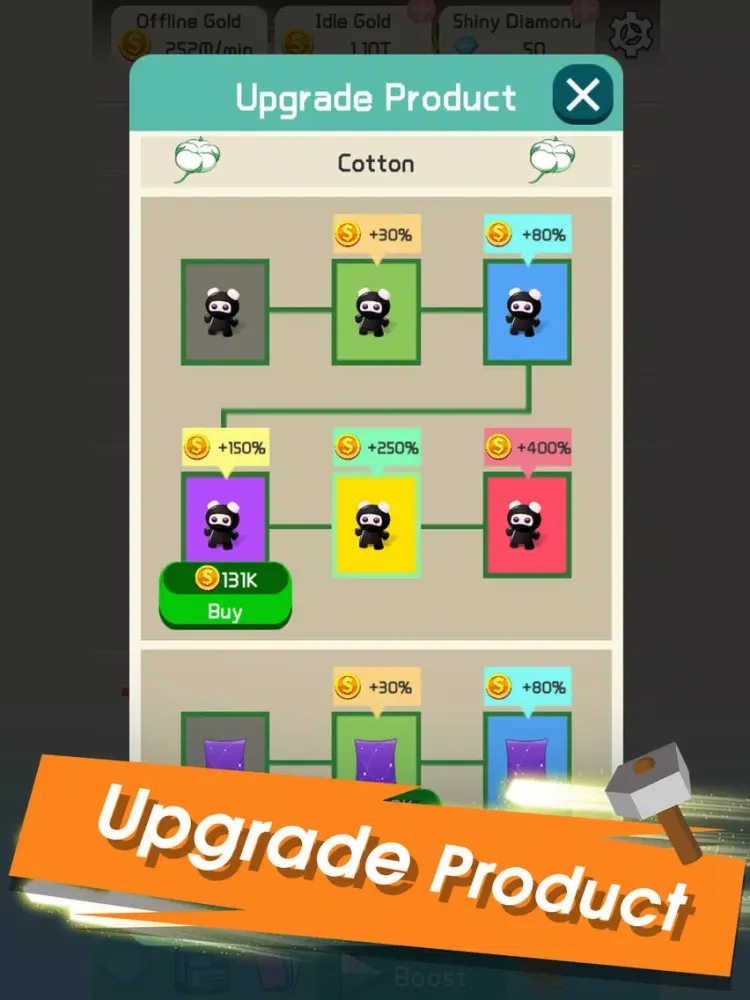 Boss Game iPad  Screenshots