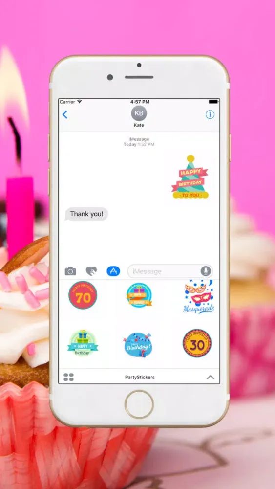 تصاویر Birthday Stickers For you!