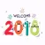 Happy New Year 2018 Stickers