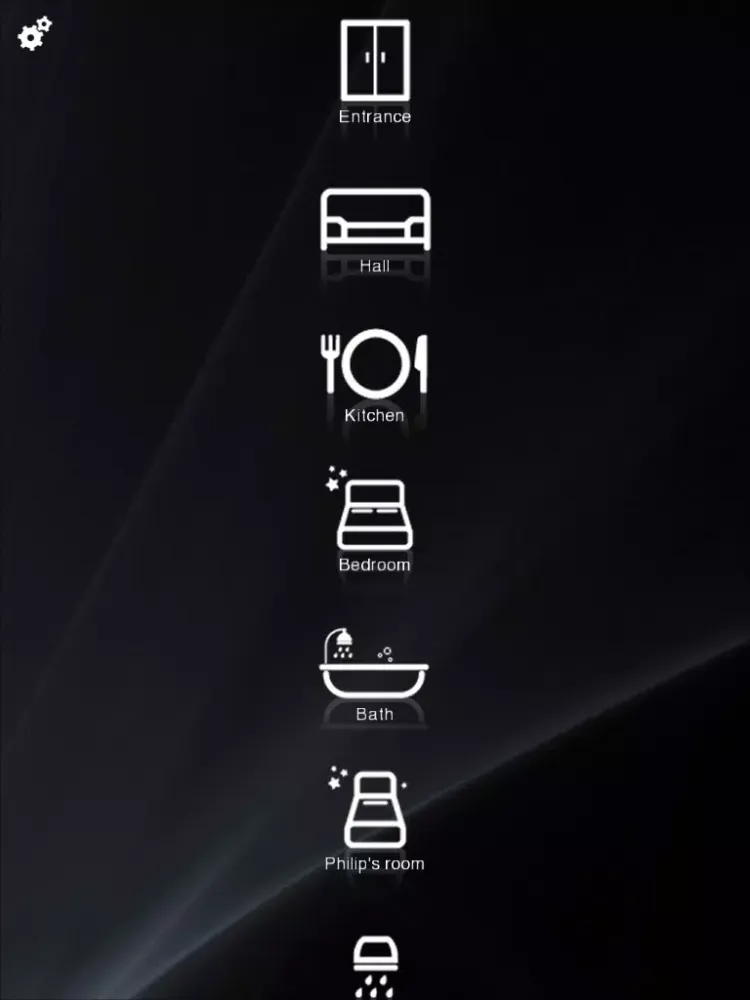 Screenshot di eve Remote Control iPad 