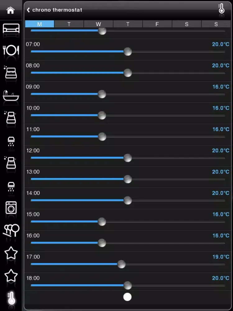 Screenshot di eve Remote Control iPad 