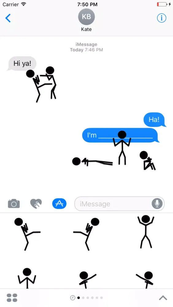 Ảnh chụp màn hình của Sticky Figures