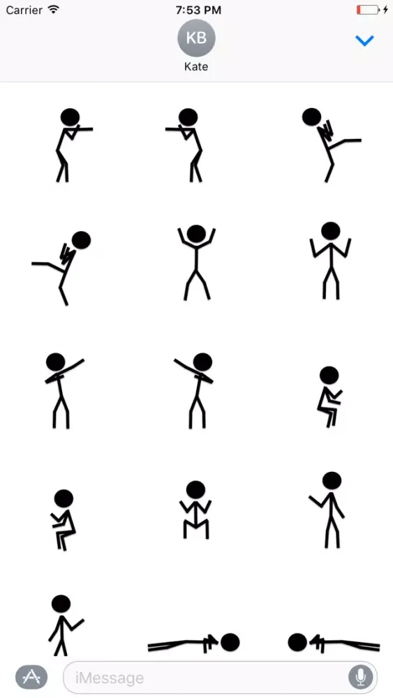 Ảnh chụp màn hình của Sticky Figures