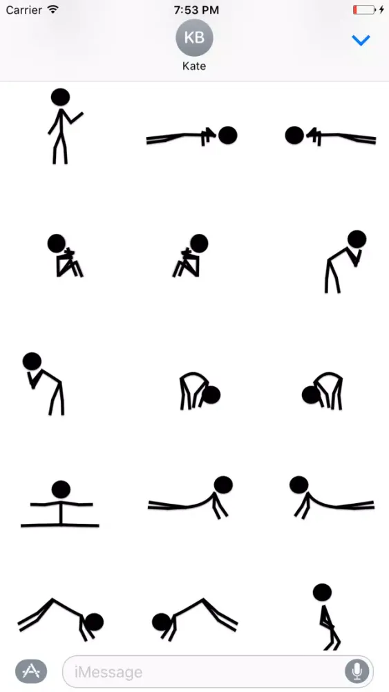 Ảnh chụp màn hình của Sticky Figures