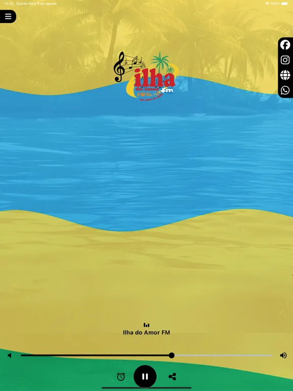 Ilha do Amor FM iPad  Screenshots