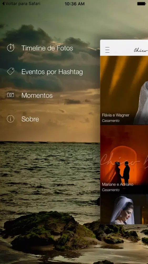 Chico Brandão - Fotografia, Filmagem, Casamento سکرین شاٹس