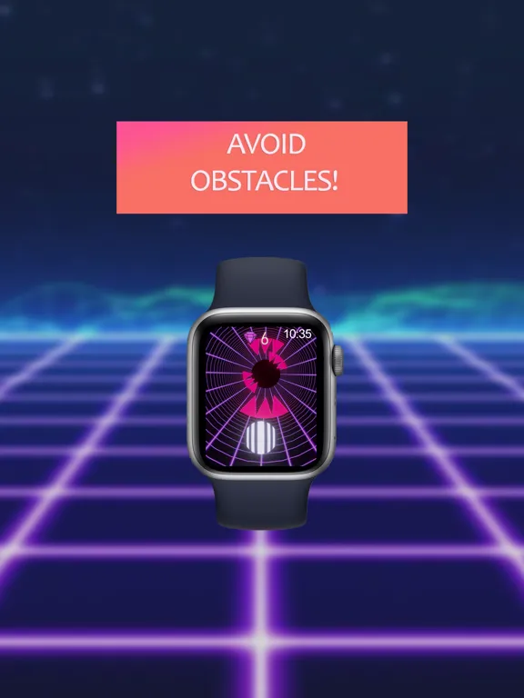 Neon Vortex for Watch iPad  स्क्रीनशॉट