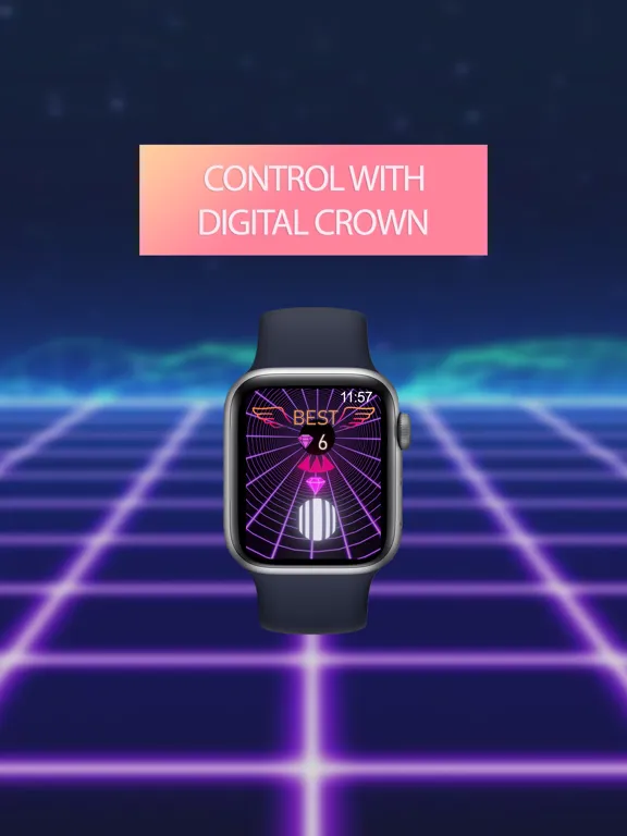 Neon Vortex for Watch iPad  स्क्रीनशॉट