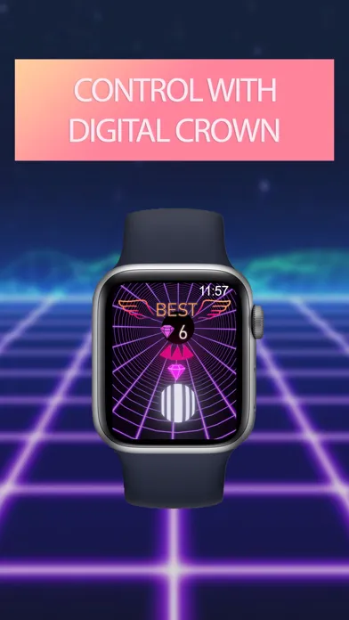 Neon Vortex for Watch स्क्रीनशॉट