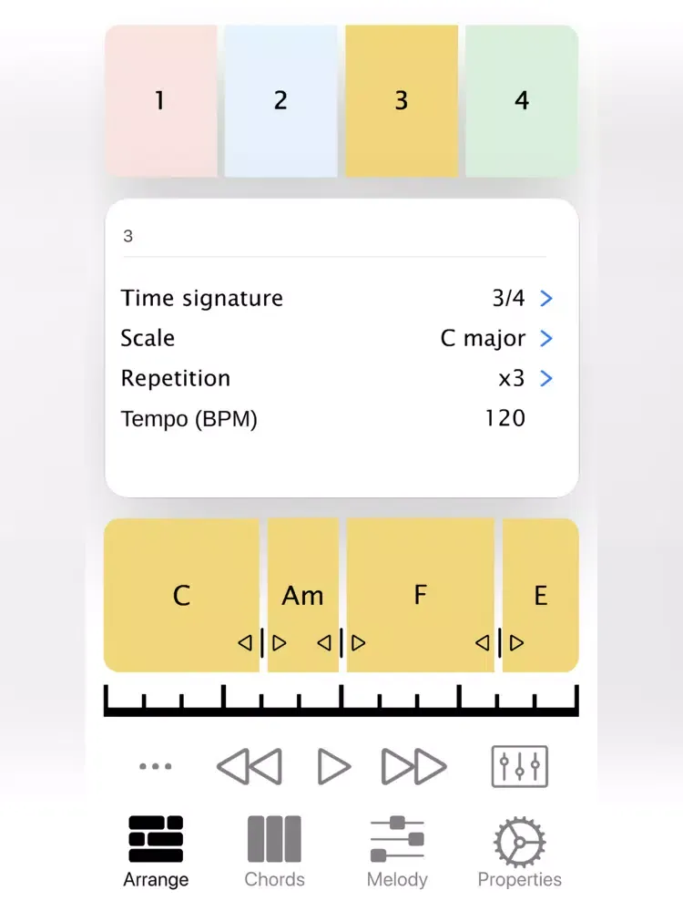 Capturas de tela do Music Multi Tool iPad 