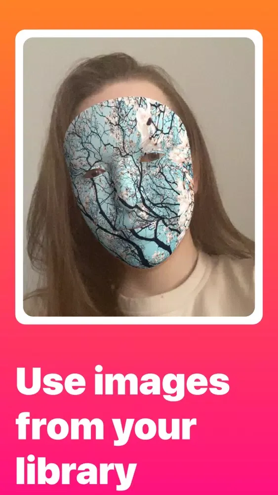 Tangkapan skrin Carnaval: draw your AR mask