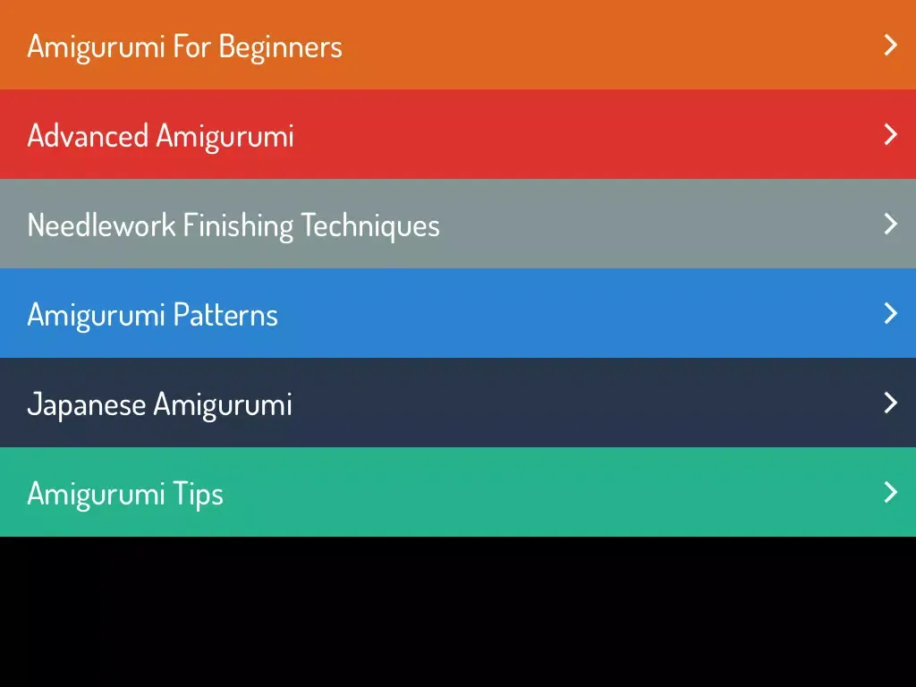 Amigurimi Guide - How To Do Amigurumi iPad 应用截图